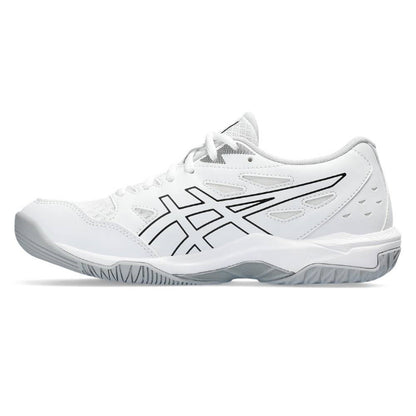 Asics Gel Rocket 11 Women's Indoor Court Shoe (White/Silver) - RacquetGuys.ca