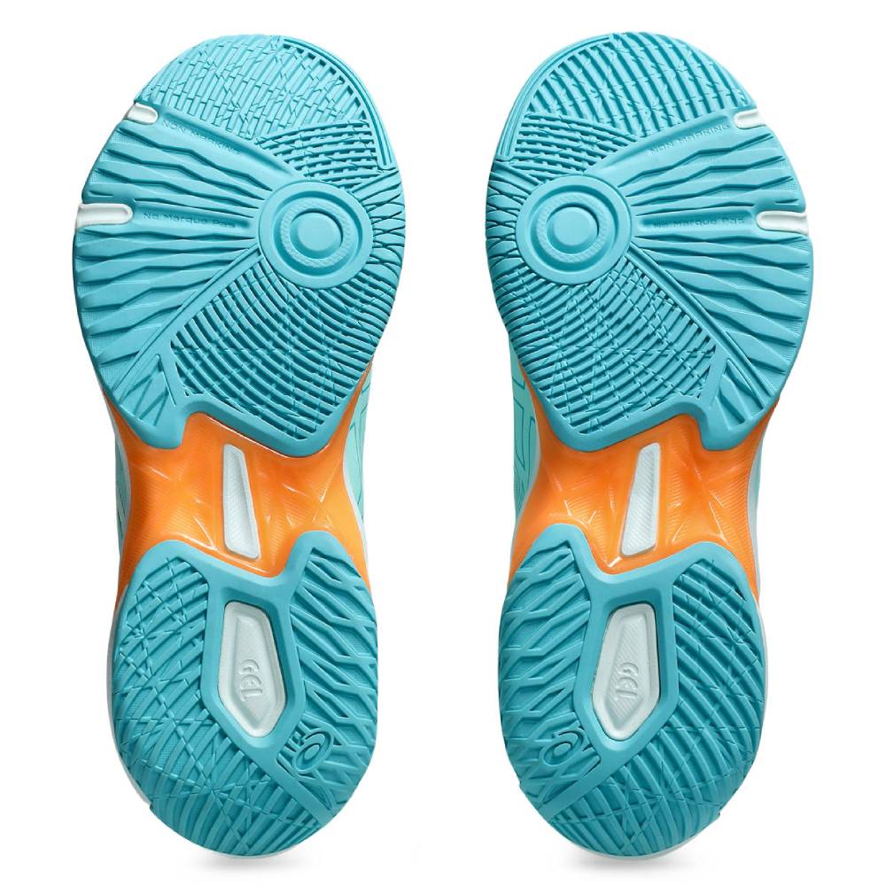 Asics Gel Rocket 11 Women's Indoor Court Shoe (Illuminate Mint/Soothing Sea) - RacquetGuys.ca