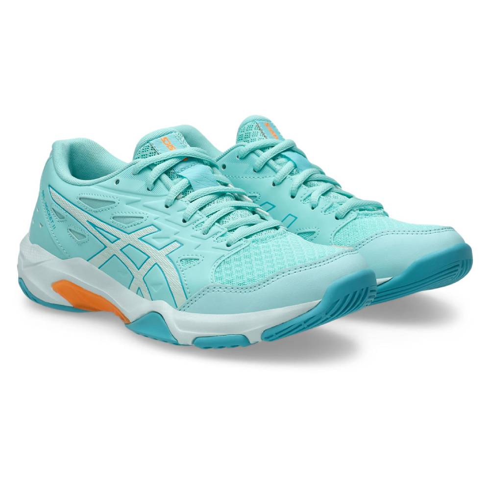 Asics Gel Rocket 11 Women's Indoor Court Shoe (Illuminate Mint/Soothing Sea) - RacquetGuys.ca
