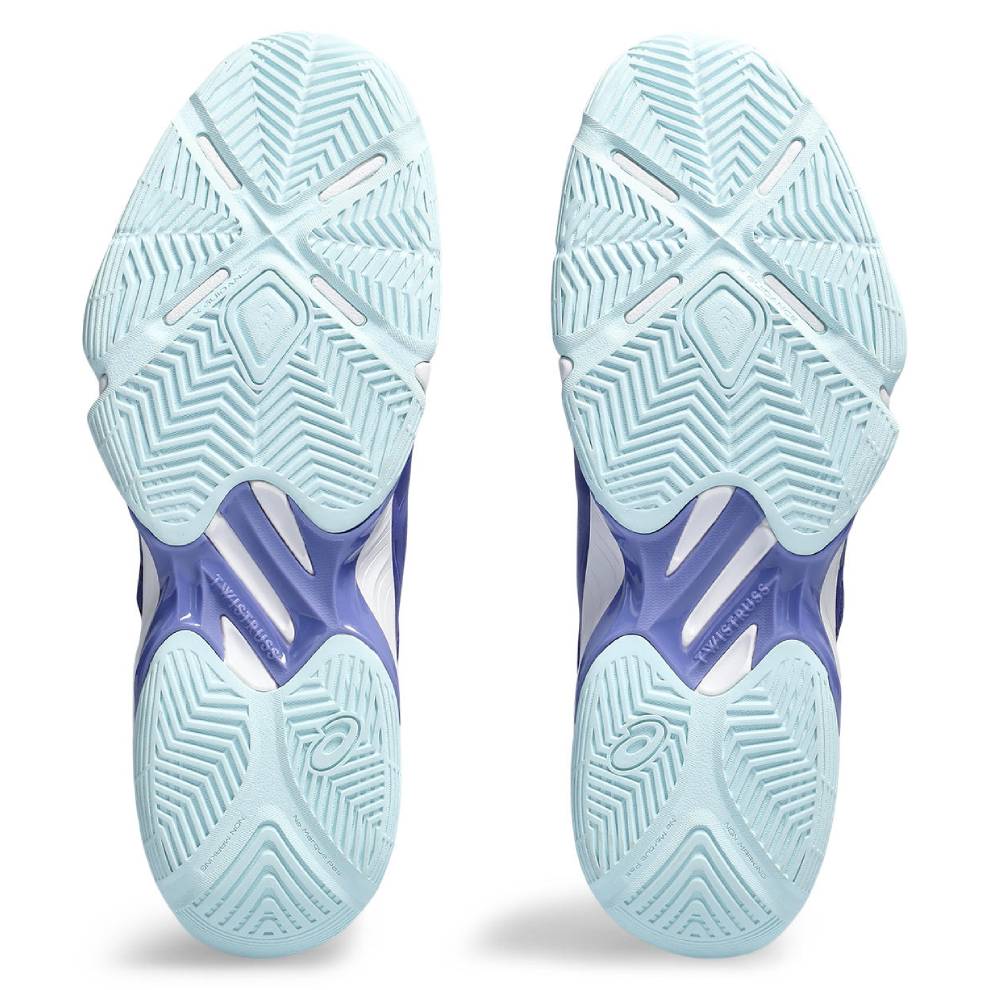 Asics Gel Blade FF Women's Indoor Court Shoe (Purple/Blue) - RacquetGuys.ca