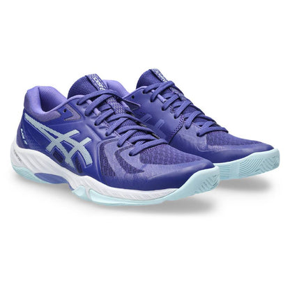 Asics Gel Blade FF Women's Indoor Court Shoe (Purple/Blue) - RacquetGuys.ca