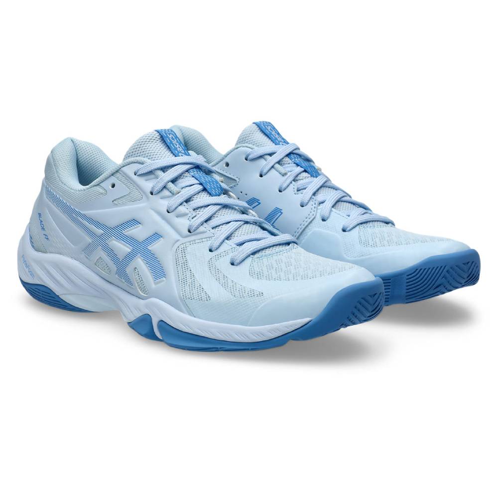 Asics Gel Blade FF Women's Indoor Court Shoe (Light Blue/Blue Coast) - RacquetGuys.ca