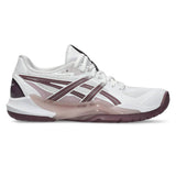 Asics Powerbreak FF Women's Tennis Shoe (White/Dusty Mauve) - RacquetGuys.ca