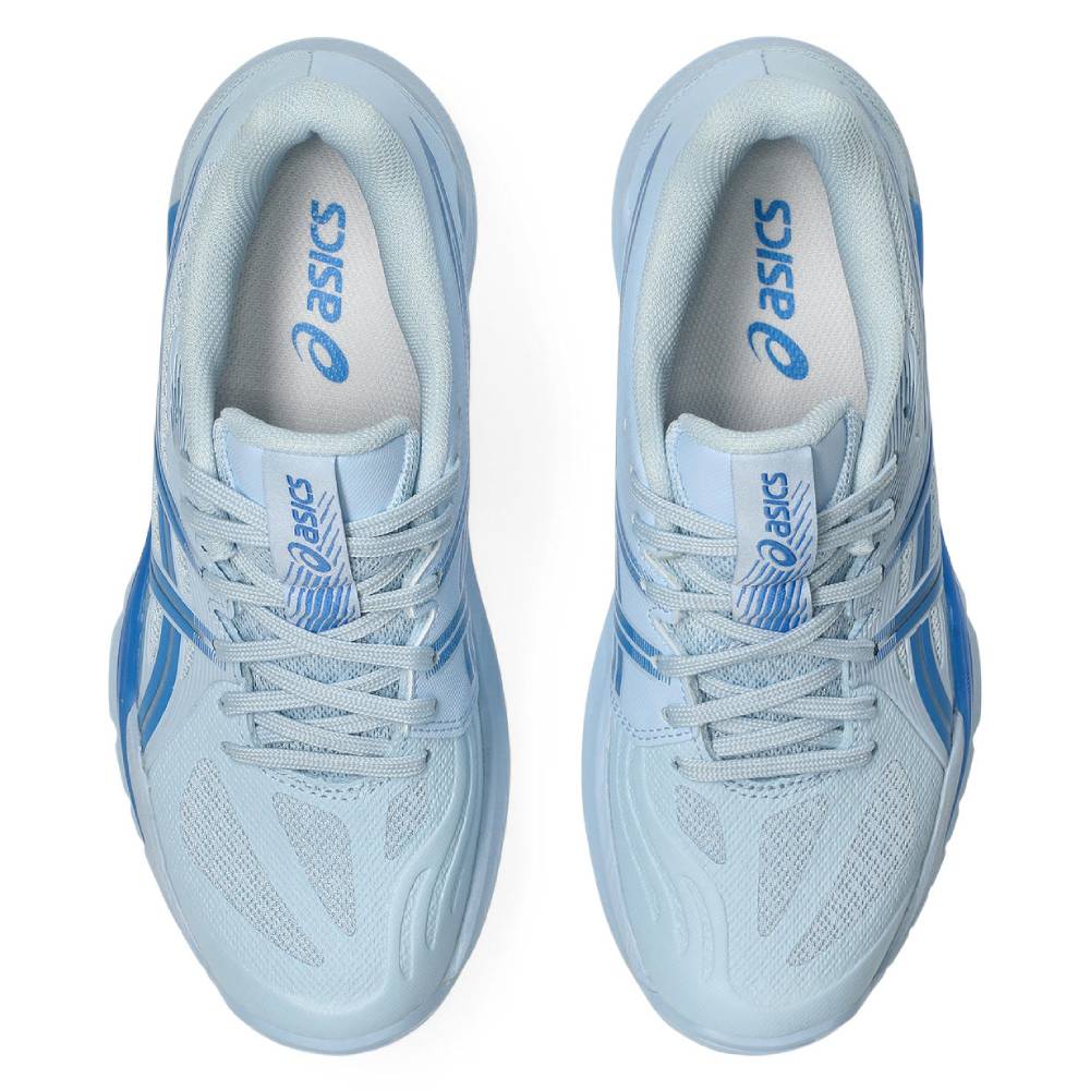 Asics Powerbreak FF Women's Indoor Court Shoe (Light Blue/Blue Coast) - RacquetGuys.ca