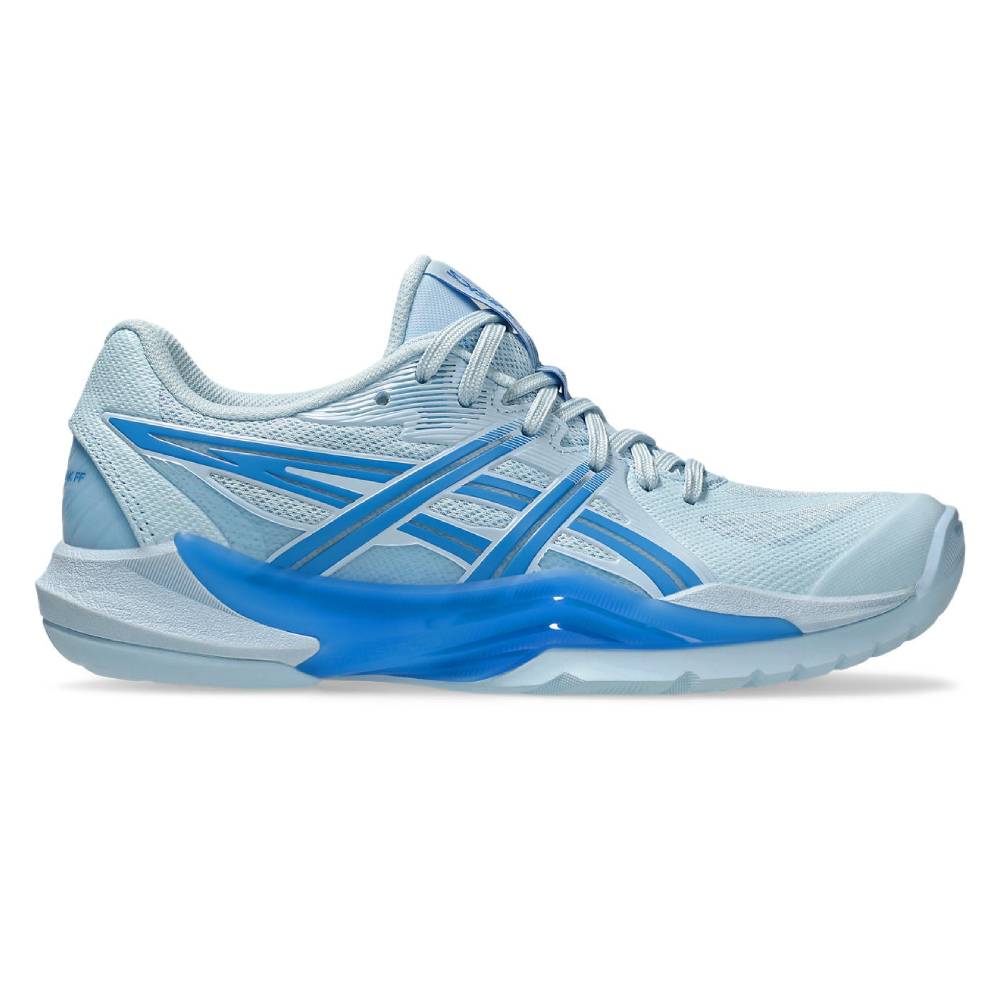 Asics Powerbreak FF Women's Indoor Court Shoe (Light Blue/Blue Coast) - RacquetGuys.ca
