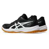 Asics Gel Upcourt 6 Women's Indoor Court Shoe (Black/White) - RacquetGuys.ca