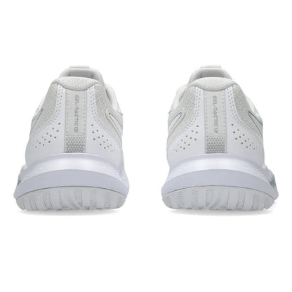 Asics Gel Tactic 13 Women's Indoor Court Shoe (White/Pure Silver) - RacquetGuys.ca