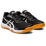 Asics Gel Upcourt 5 GS Junior Indoor Court Shoe (Black/White) - RacquetGuys.ca