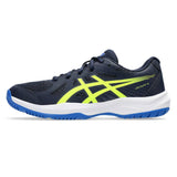 Asics Gel Upcourt 6 GS Junior Indoor Court Shoe (Midnight/Safety Yellow)