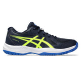 Asics Gel Upcourt 6 GS Junior Indoor Court Shoe (Midnight/Safety Yellow)