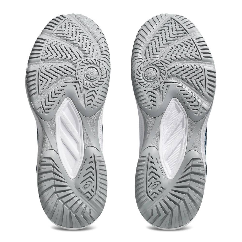 Asics Upcourt 6 GS Junior Indoor Court Shoe (Mako Blue/White) - RacquetGuys.ca