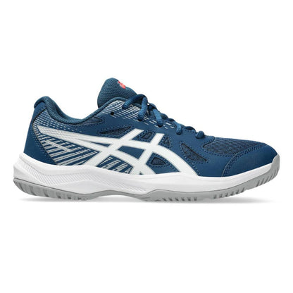 Asics Upcourt 6 GS Junior Indoor Court Shoe (Mako Blue/White) - RacquetGuys.ca