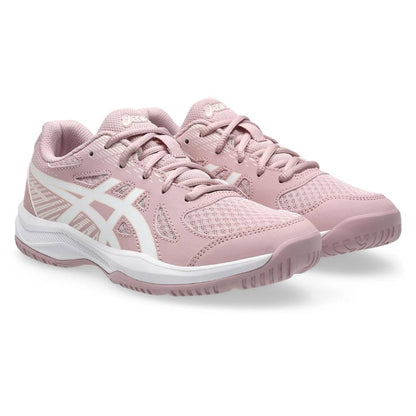 Asics Upcourt 6 GS Junior Indoor Court Shoe (Morganite/White) - RacquetGuys.ca