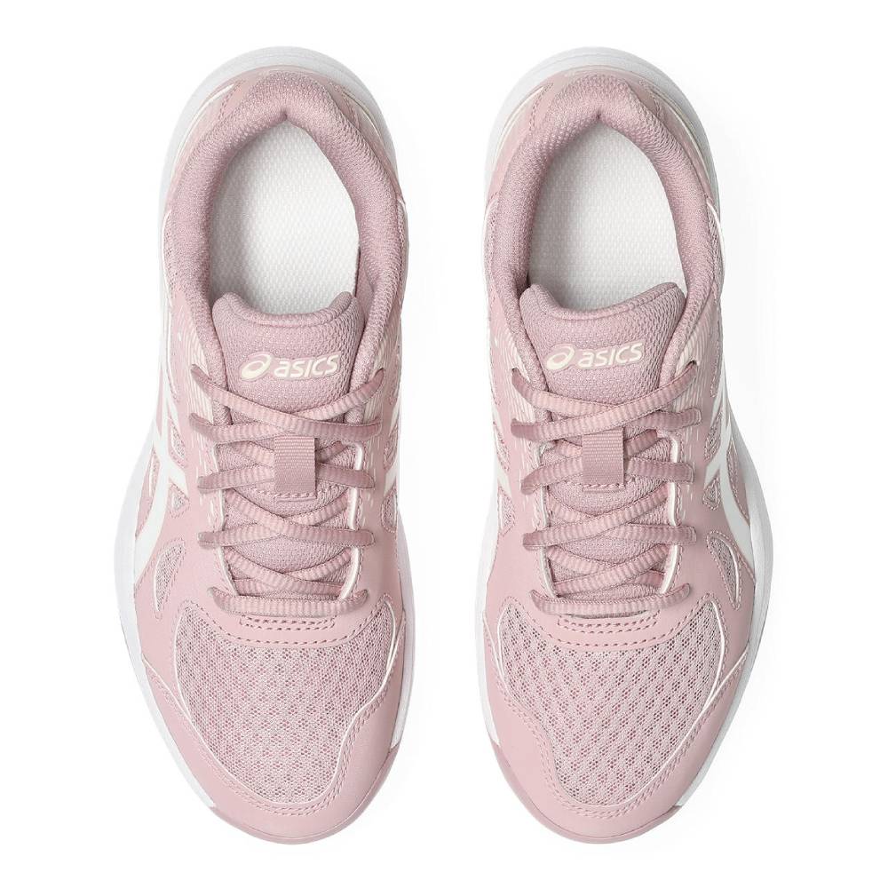 Asics Upcourt 6 GS Junior Indoor Court Shoe (Morganite/White) - RacquetGuys.ca