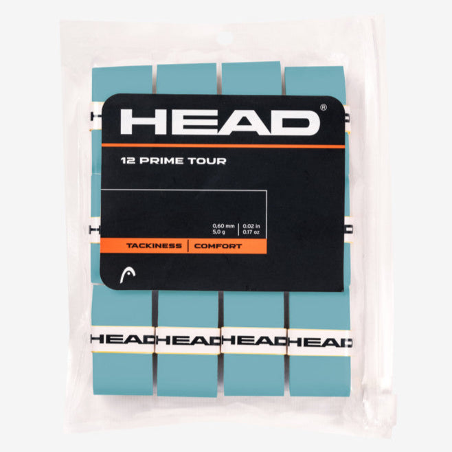 Head Prime Tour Overgrip 12 Pack Blue - RacquetGuys.ca