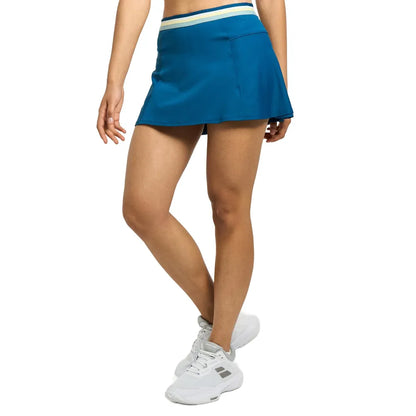 Lija Women's Step Skort 13-Inch (Poseidon) - RacquetGuys.ca