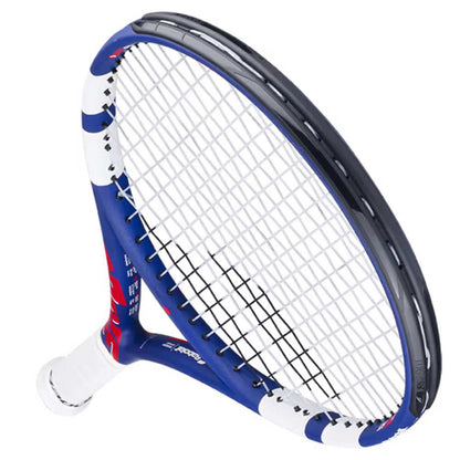 Babolat Drive 25 Junior Gen 11 (Pre-strung, Blue/Red) - RacquetGuys.ca