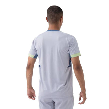 Yonex Men's Crew Neck Shirt (Mist Blue) - RacquetGuys.ca
