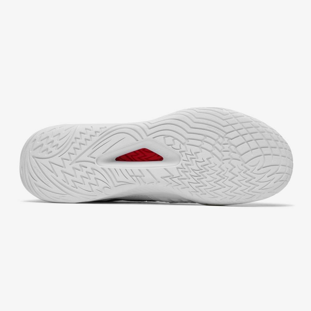 Fila Axilus 3 Men's Tennis Shoe (White/Navy) - RacquetGuys.ca