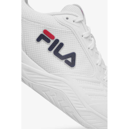 Fila Axilus 3 Men's Tennis Shoe (White/Navy) - RacquetGuys.ca