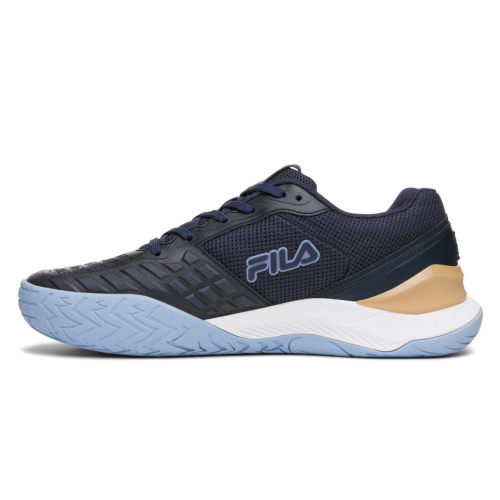 Fila Axilus 3 Men's Tennis Shoe (Navy/Blue) -- description - RacquetGuys.ca