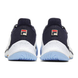 Fila Mondo Forza Men's Tennis Shoe (White/Navy) - RacquetGuys.ca