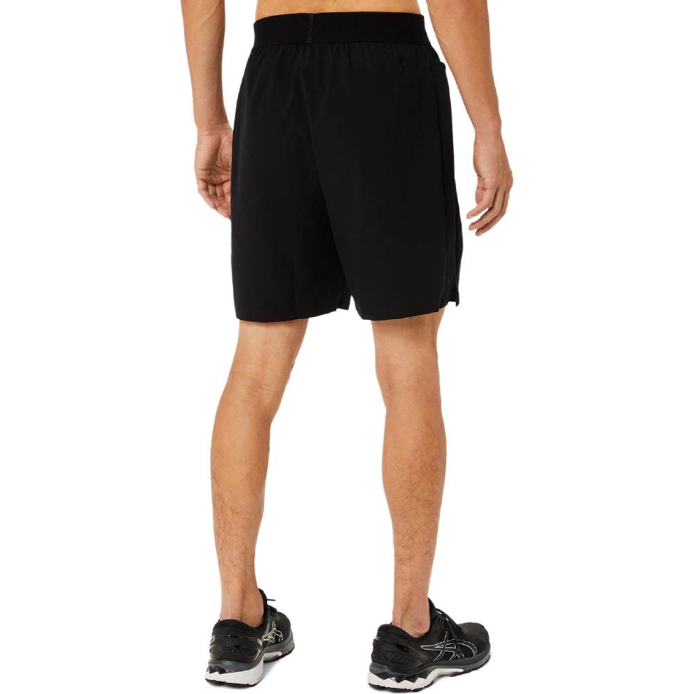 Asics Men's 9-Inch Mixer Shorts (Black) - RacquetGuys.ca