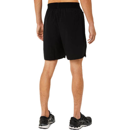 Asics Men's 9-Inch Mixer Shorts (Black) - RacquetGuys.ca