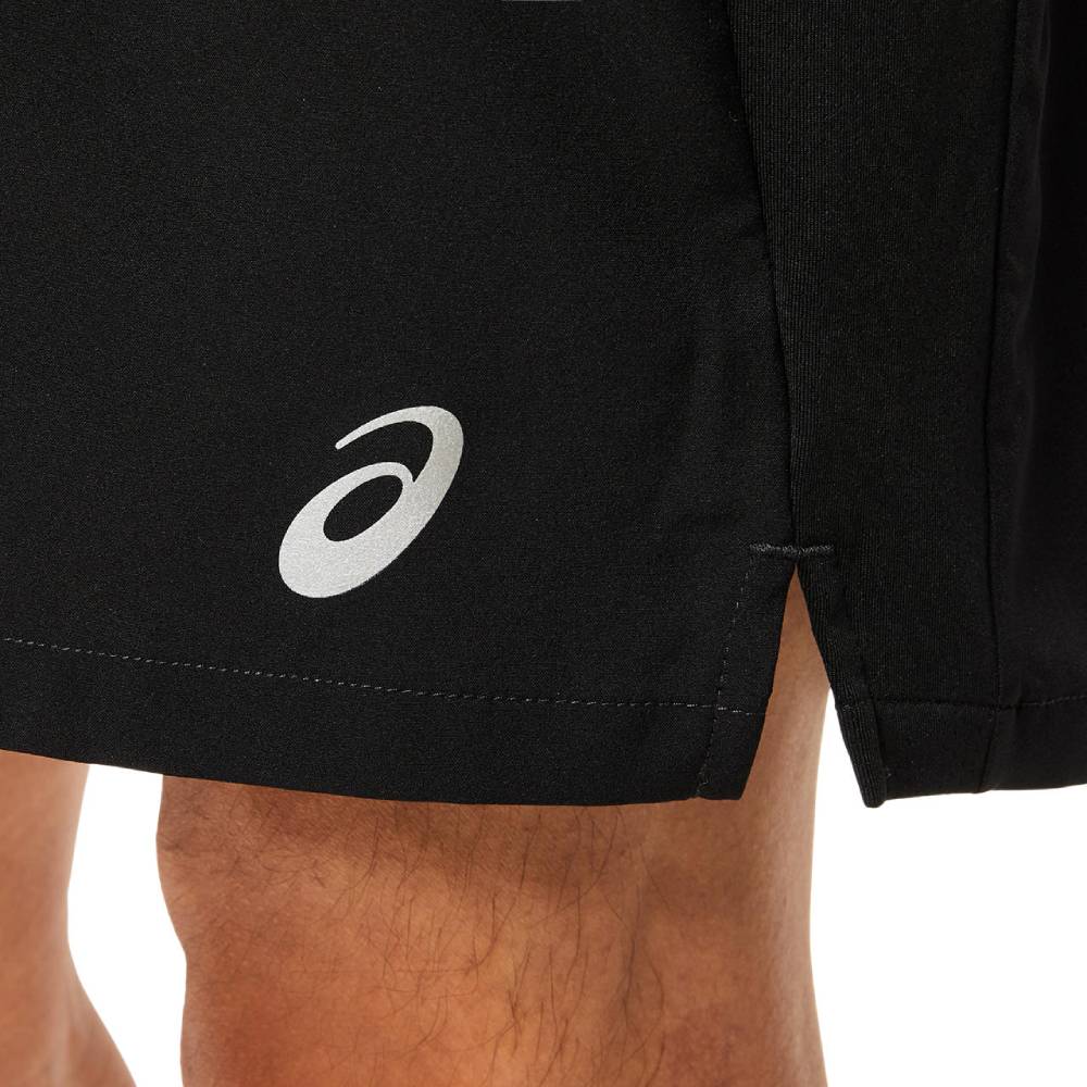 Asics Men's 9-Inch Mixer Shorts (Black) - RacquetGuys.ca
