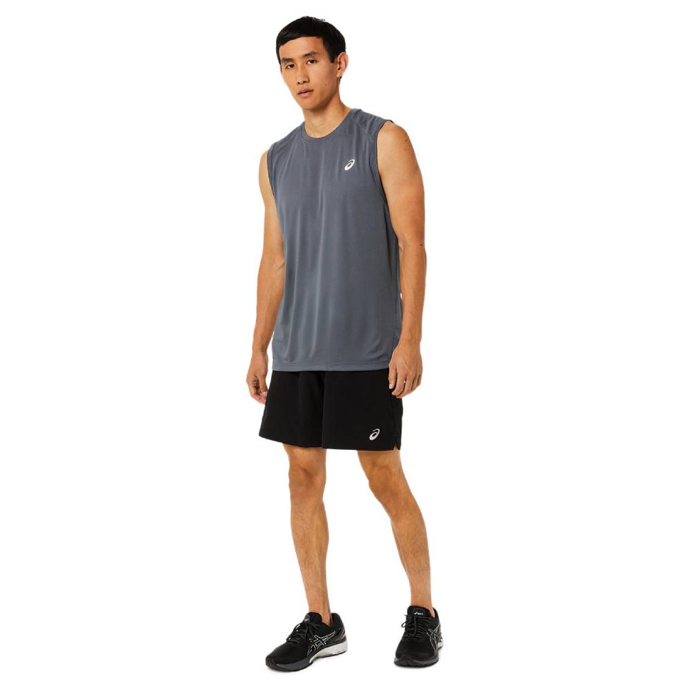 Asics Men's 9-Inch Mixer Shorts (Black) - RacquetGuys.ca