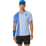 Asics Men's Match Actibreeze Short Sleeve Polo (Sapphire)