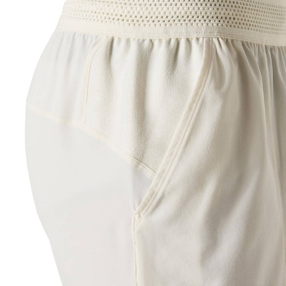 Asics Men's Match Short 7-Inch (Cream) - RacquetGuys.ca