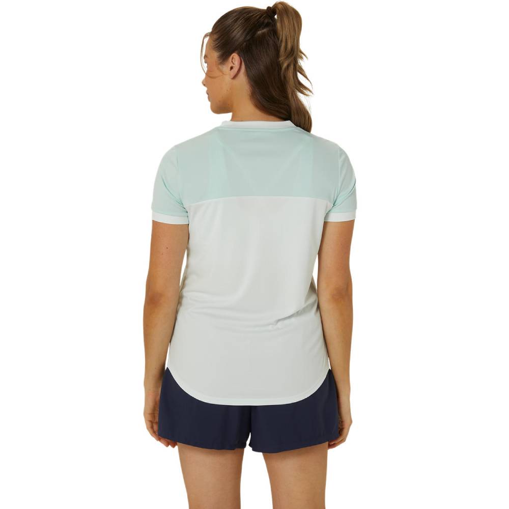 Asics Women's Court Top (Mint) - RacquetGuys.ca