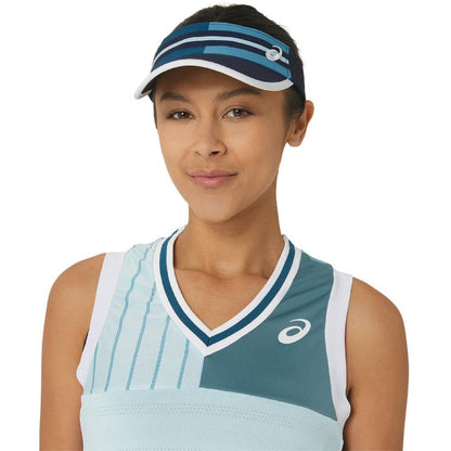 Asics Women's Match Tank (Blue) **description - RacquetGuys.ca