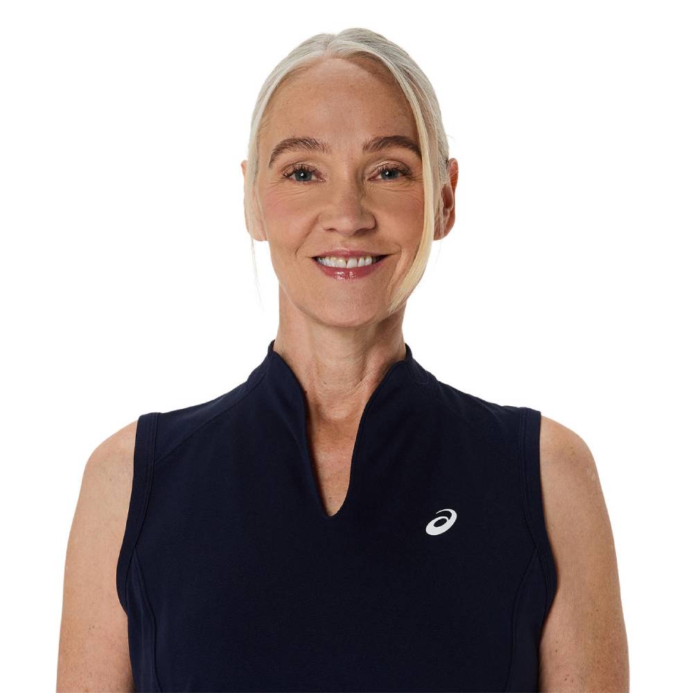 Asics Women's Club Tank Top (Midnight) - RacquetGuys.ca