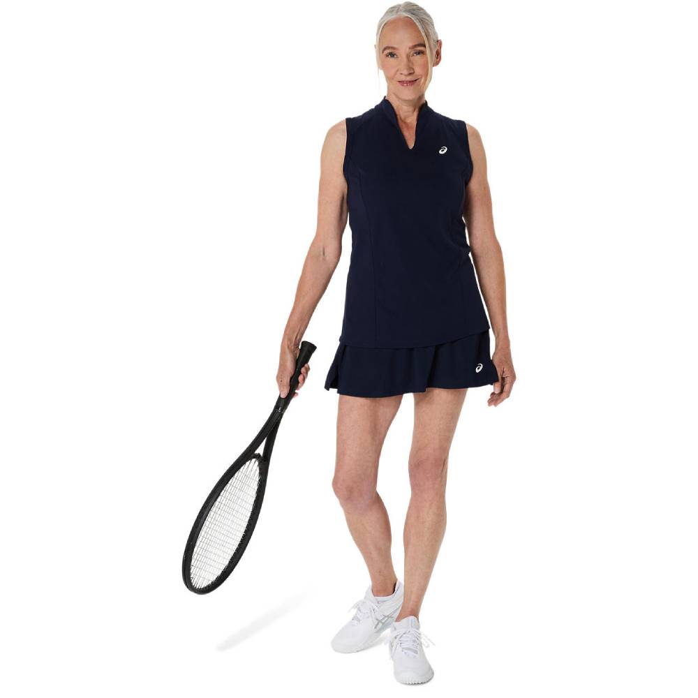 Asics Women's Club Tank Top (Midnight) - RacquetGuys.ca