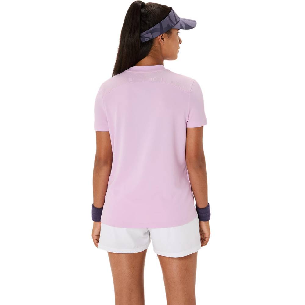 Asics Women's Court SS Top (Light Ube) - RacquetGuys.ca