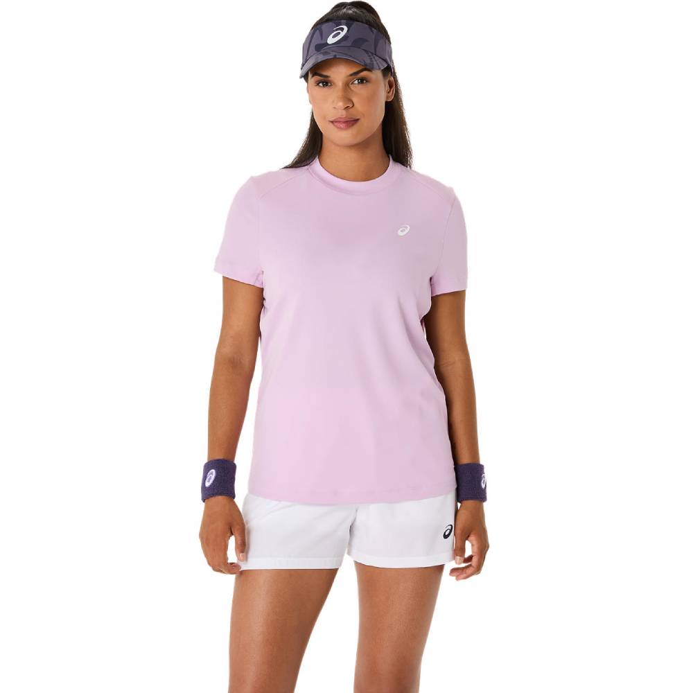 Asics Women's Court SS Top (Light Ube) - RacquetGuys.ca