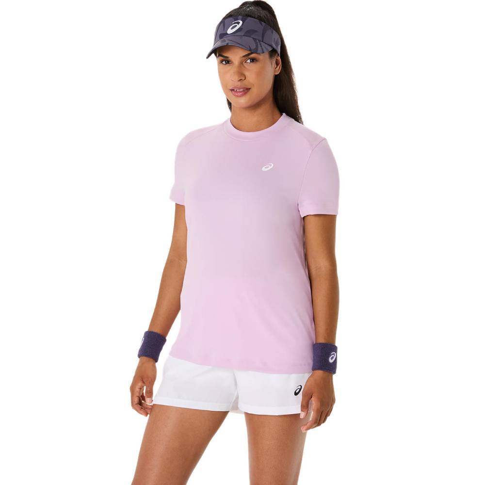Asics Women's Court SS Top (Light Ube) - RacquetGuys.ca