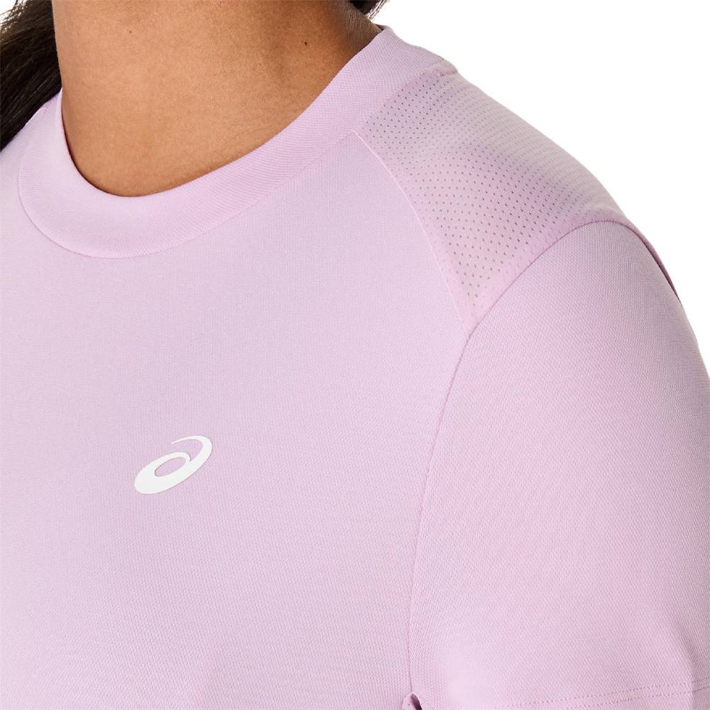 Asics Women's Court SS Top (Light Ube) - RacquetGuys.ca