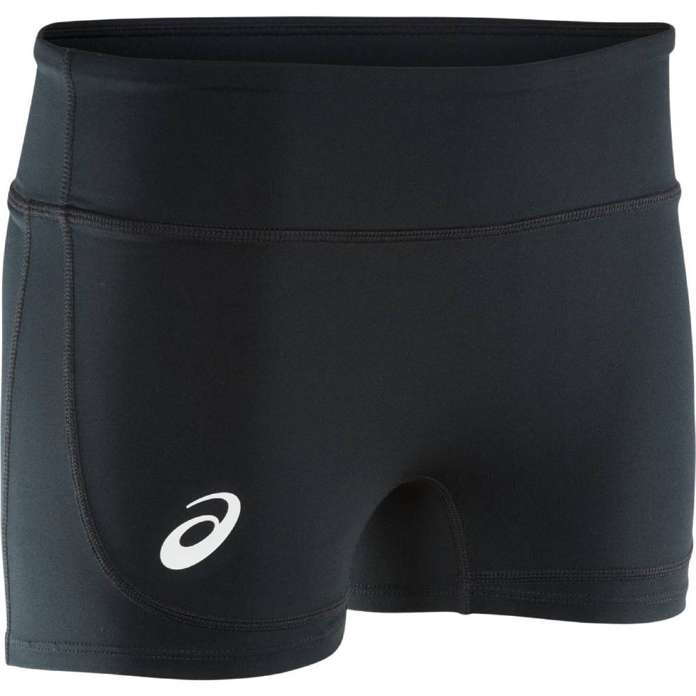 Asics Women's Circuit 3 Inch Compression Short (Team Black) - RacquetGuys.ca