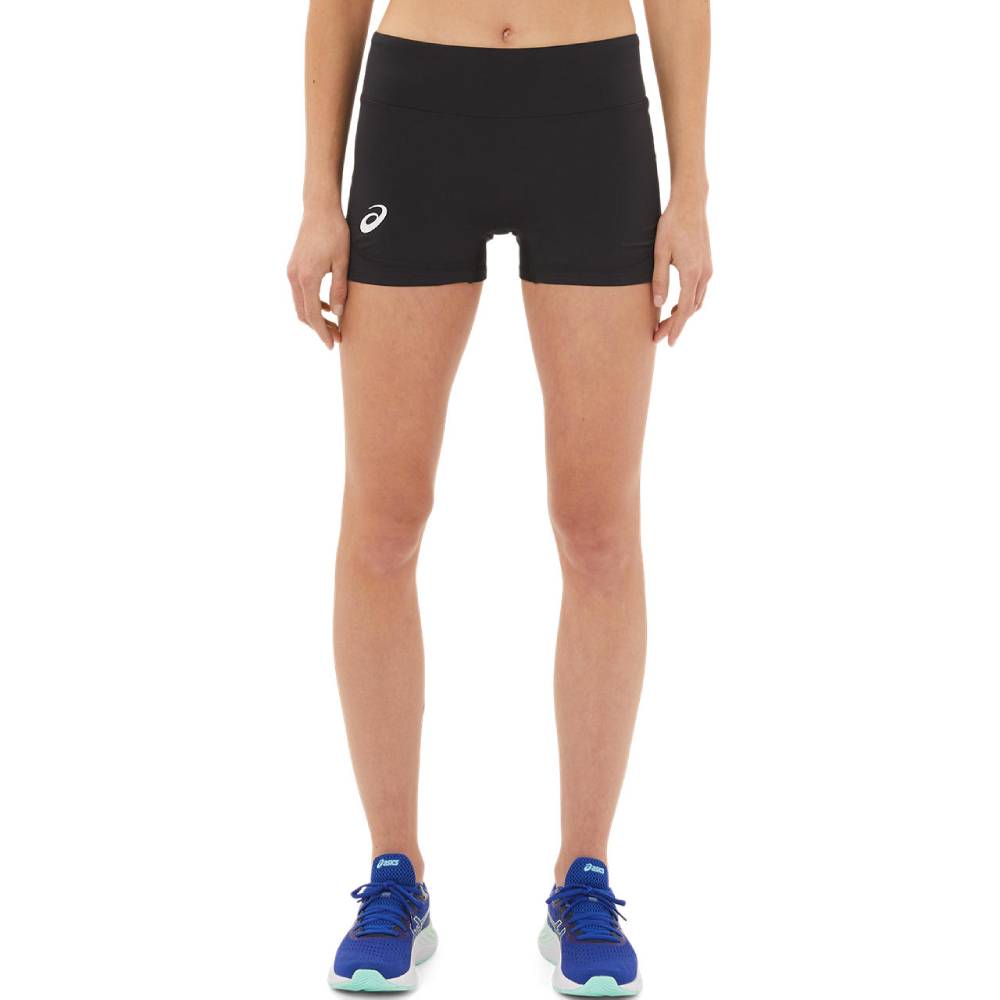 Asics Women's Circuit 3 Inch Compression Short (Team Black) - RacquetGuys.ca