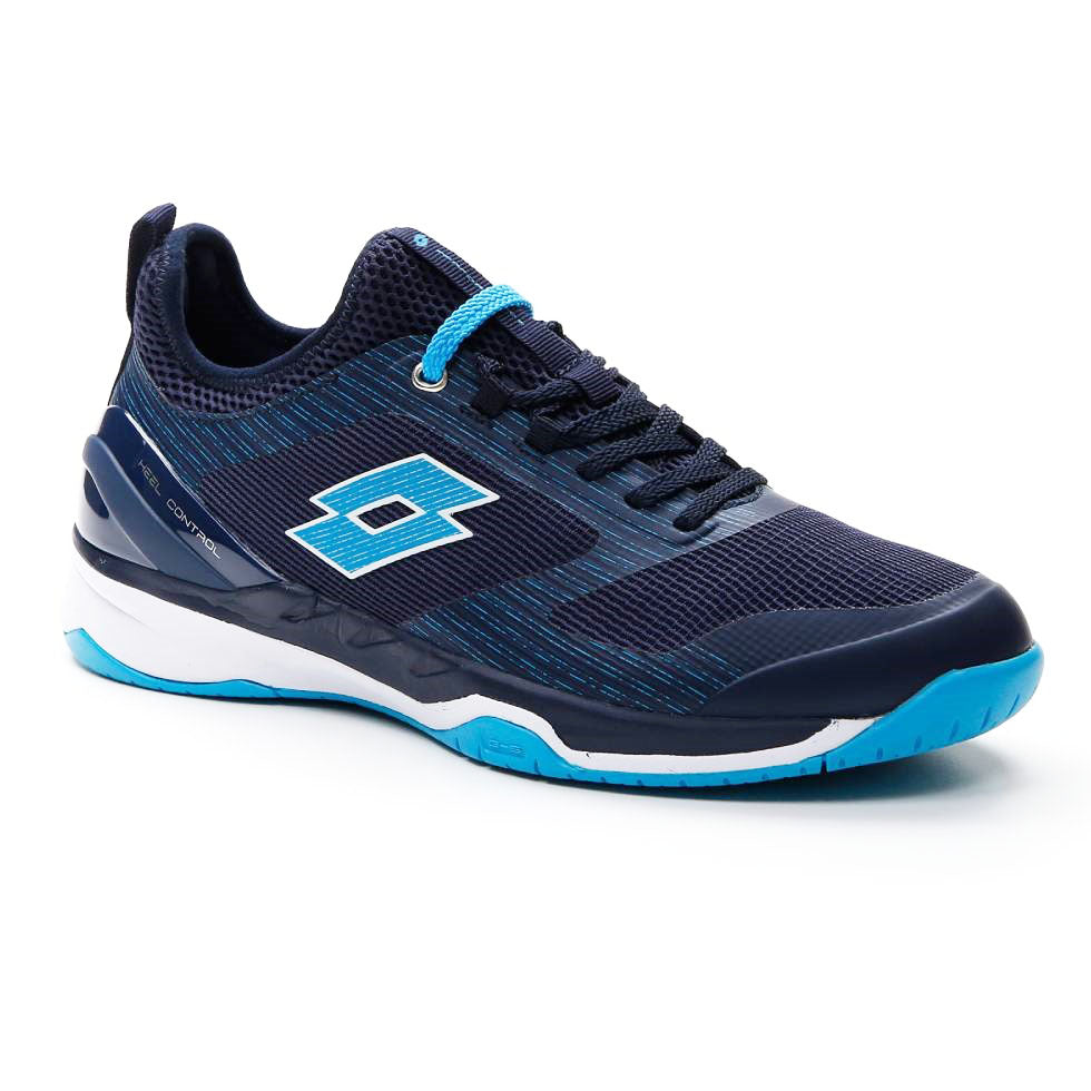 Lotto Mirage 200 Speed Men's Tennis Shoe (Navy Blue) - RacquetGuys.ca