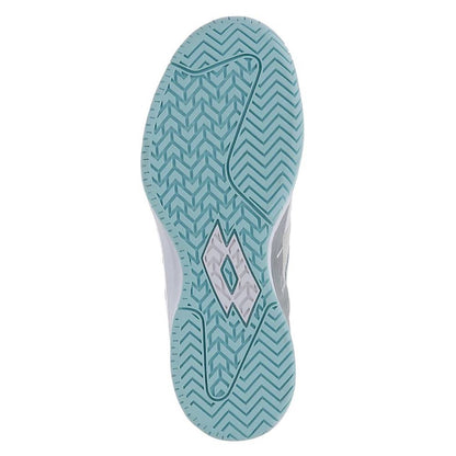 Lotto Mirage 200 Speed Women's Tennis Shoe (White/Silver) - RacquetGuys.ca
