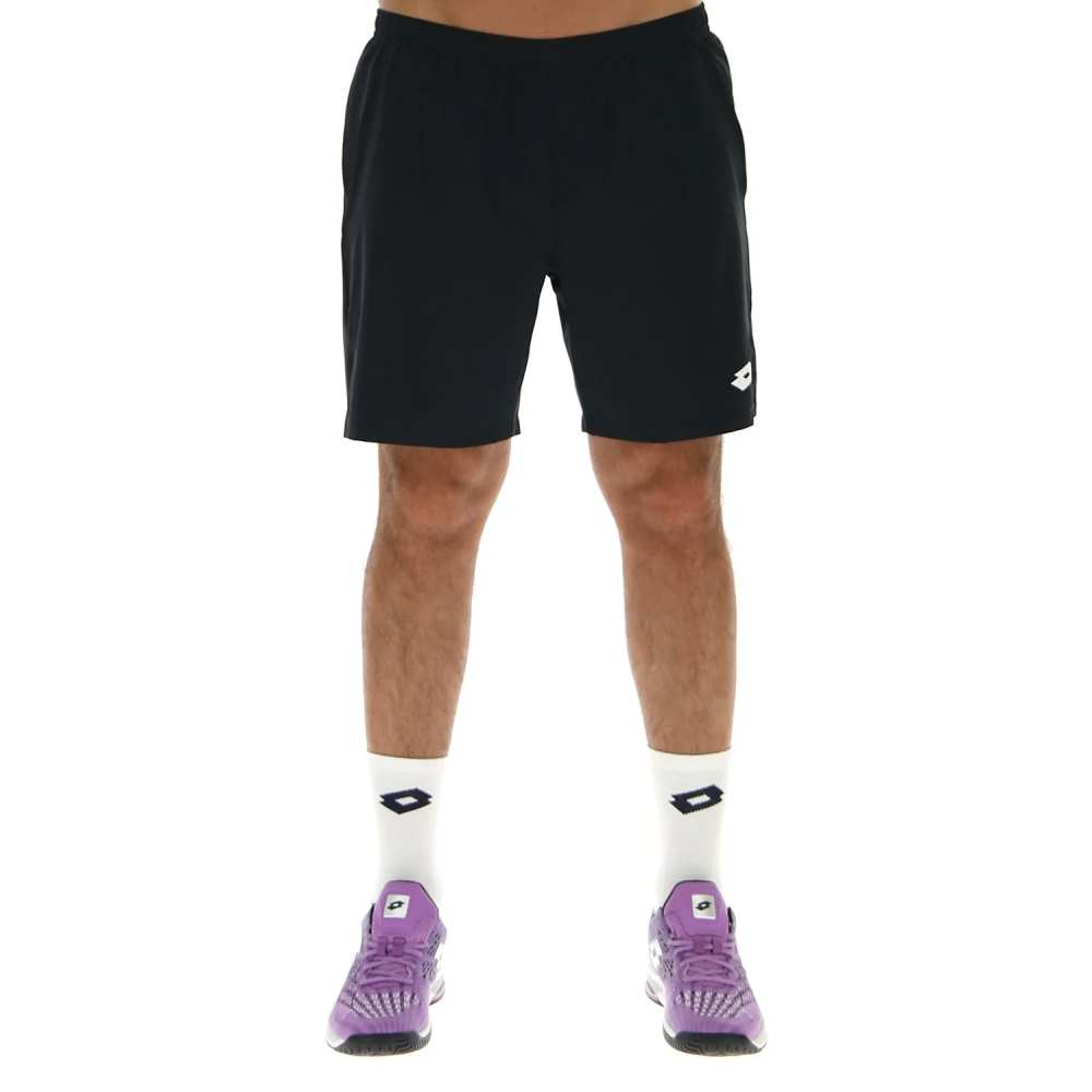Lotto Men's Top II Short 7-Inch (Black) - RacquetGuys.ca
