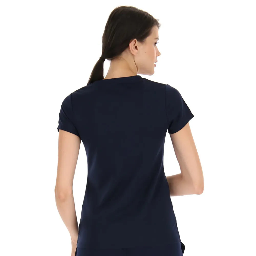 Lotto Women’s Core Performance Top (Navy Blue) - RacquetGuys.ca