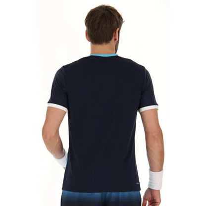 Lotto Men's Top IV Top (Blue Toll/ Navy Blue) - RacquetGuys.ca