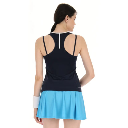 Lotto Women's Top IV Tank Top (Blue Toll/Navy Blue) - RacquetGuys.ca