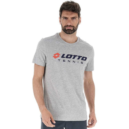 Lotto Men's 6C Tee Top (Cool Grey) - RacquetGuys.ca