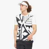 Lotto Men's Top Ten III Print Tee Top (Bright White) - UPC